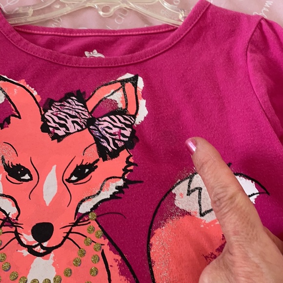 Garanimals girls Size 4 Fox shirt - Picture 5 of 5